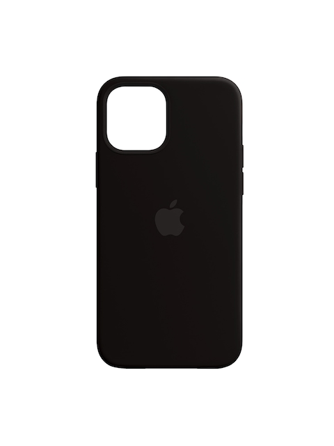 TREEMODA Black Solid Silicone Apple iPhone 13 Pro Max Back Case