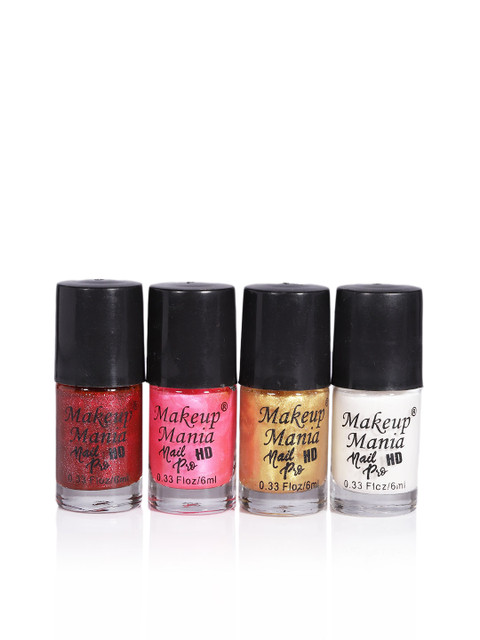 Makeup Mania Nail Poilish Set of 12 Pcs x 6ml each, Multicolor Set No. MM#107 - Image 2