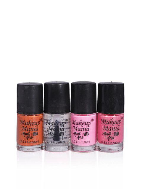 Makeup Mania Nail Poilish Set of 12 Pcs x 6ml each, Multicolor Set No. MM#107 - Image 4