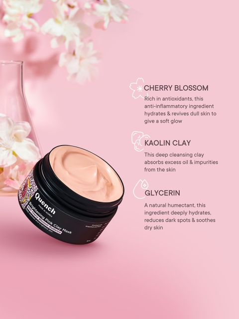 Quench Brightening Clay Mask To Refine Pores & Boost Radiance - 50ml - Image 3