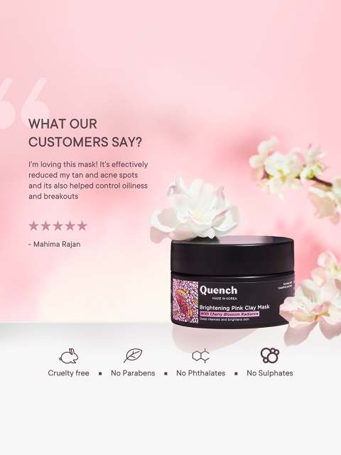 Quench Brightening Clay Mask To Refine Pores & Boost Radiance - 50ml - Image 6