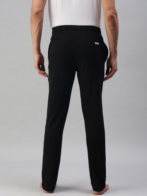 U.S. Polo Assn. Men Black Solid Lounge Pants - Image 3