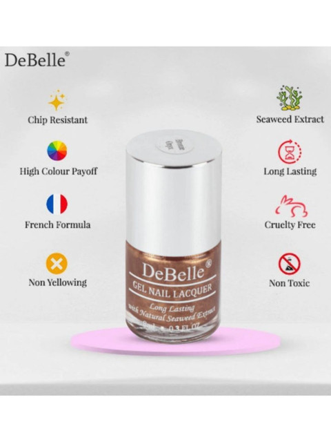 DeBelle Gel Nail Lacquer - Bronze Onyx 8 ml - Image 5