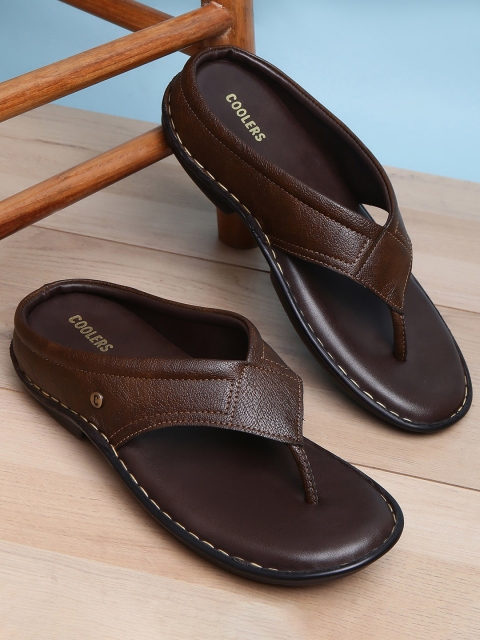 Liberty Men Brown Comfort Sandals - Image 2