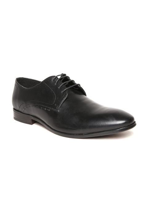 Men Black Leather Formal Shoes