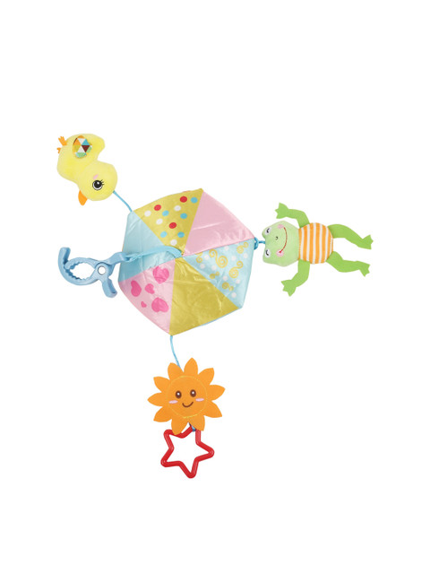 Baby Moo Infants Multicoloured Hanging Musical Cot Mobile Toys Soft Rattle - Image 3