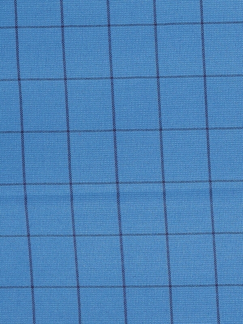 My Fabric Store Men Blue & Black Shirt & Trouser Fabric Set - Image 6