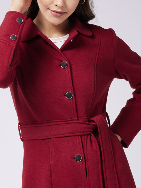 Miss Chase Longline Belted Overcoat - Image 2