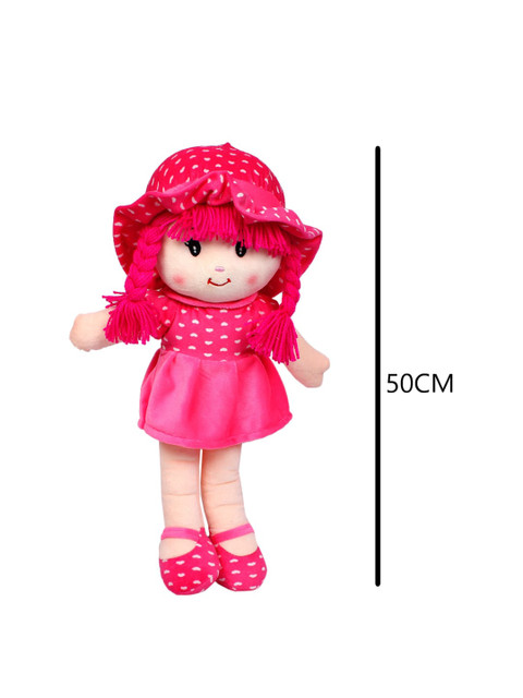 DukieKooky Kids Pink Soft Doll - Image 6