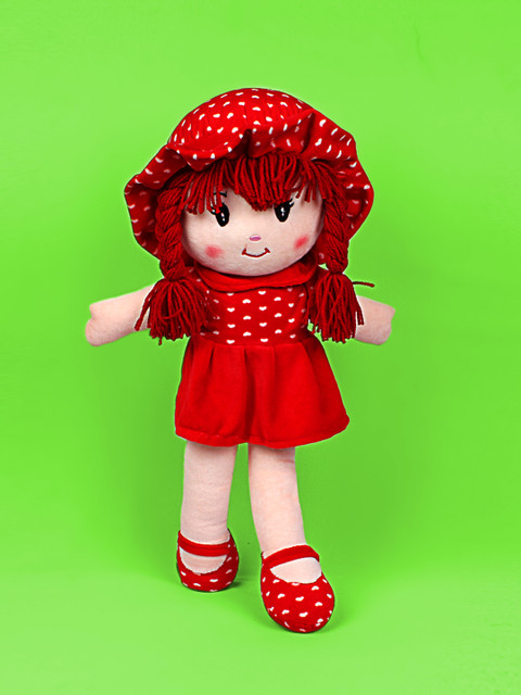 DukieKooky Kids Red Soft Doll - Image 8