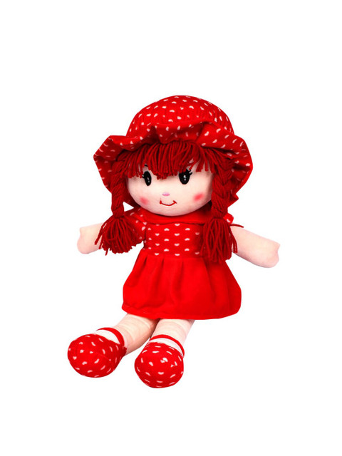 DukieKooky Kids Red Soft Doll - Image 6