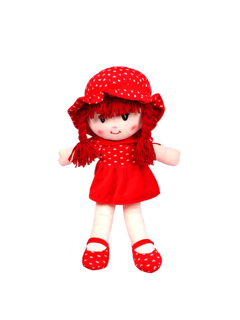 DukieKooky Kids Red Soft Doll - Image 2