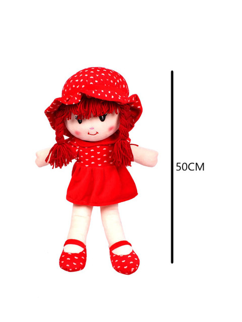DukieKooky Kids Red Soft Doll - Image 7