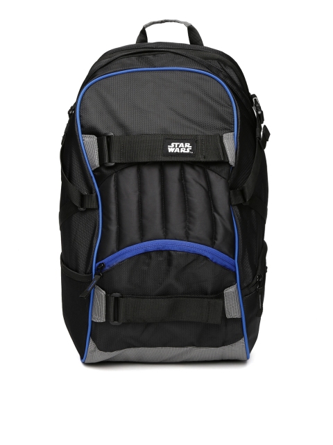 Kook N Keech Star Wars Unisex Black & Grey Star Wars Rogue Backpack