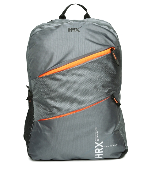 HRX by Hrithik Roshan Unisex Charcoal Grey ECO 3 Laptop Backpack