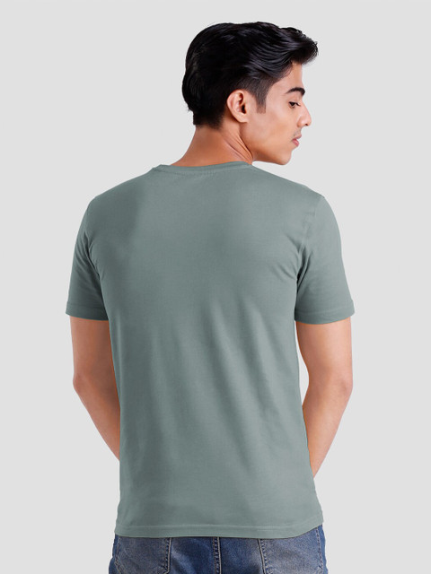 The Souled Store Men Grey & Brown Cotton Tom And Jerry Print T-shirt - Image 3