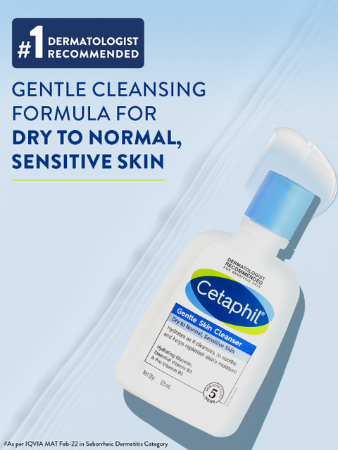 Cetaphil Gentle Skin Hydrating Face Wash Cleanser with Niacinamide & Vitamin B5 - 125 ml - Image 3