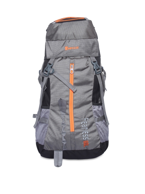 Grey Polyester Rucksack Image