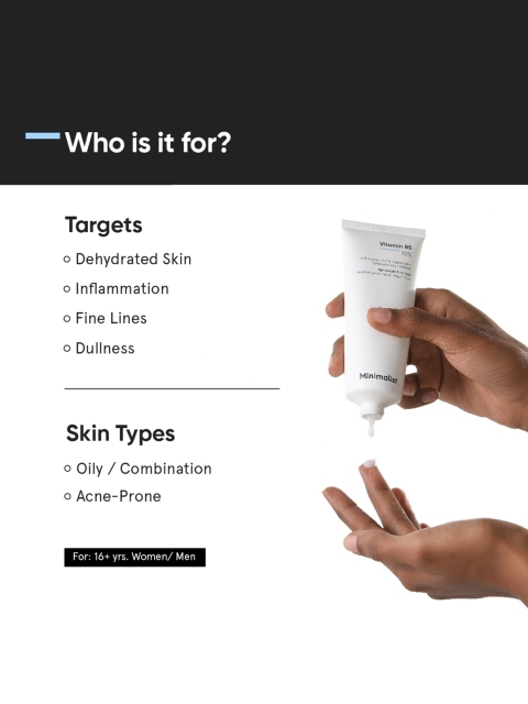 Minimalist Vitamin B5 Lightweight & Oil Free Moisturizer - 50 g - Image 4