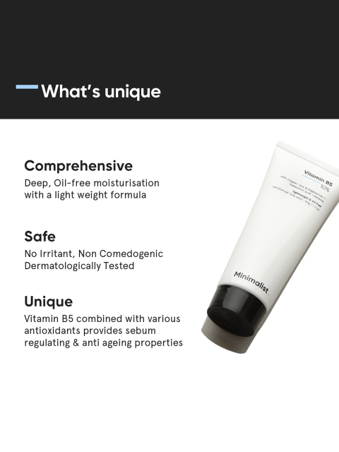 Minimalist Vitamin B5 Lightweight & Oil Free Moisturizer - 50 g - Image 6