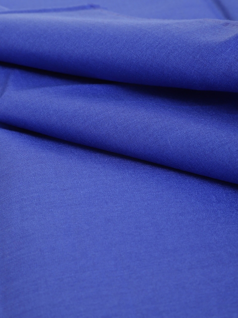 SOJANYA Men Blue Cotton Unstitched Shirt Fabric - Image 3