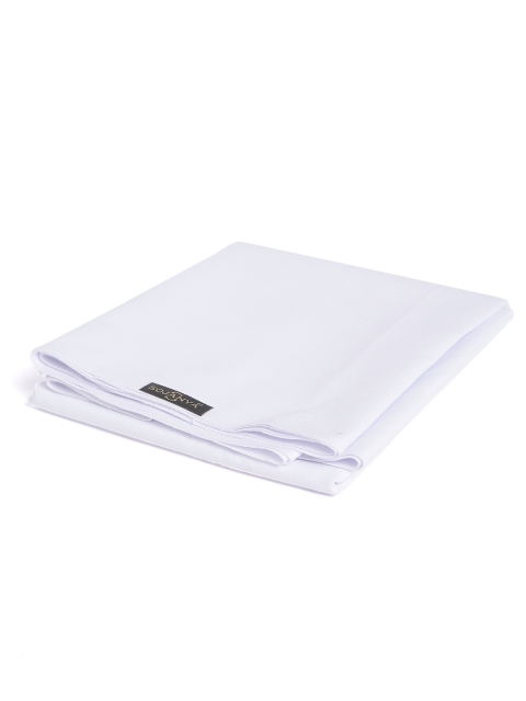 SOJANYA Men White Unstitched Shirt Fabric 2 Metres