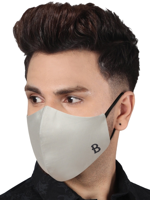 MASQ Adults Pack of 3 4-Ply Reusable Anti-Pollution Pure Cotton Cloth Masks - Image 5