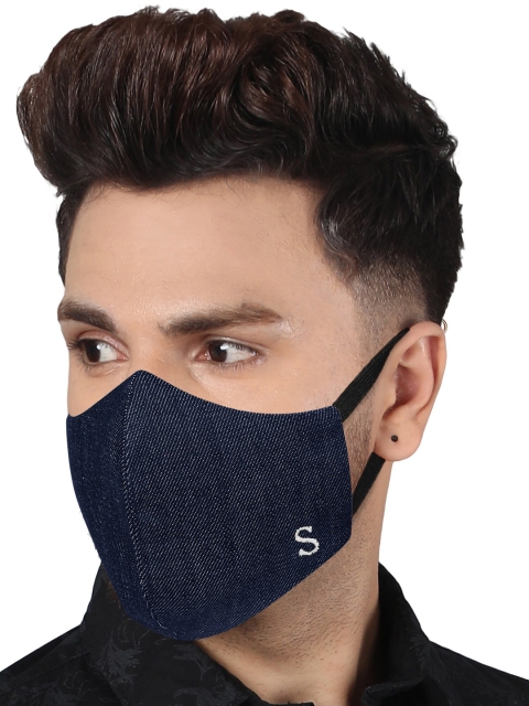 MASQ Pack Of 3 Solid 4-Ply Pure Cotton Cloth Masks - Image 4