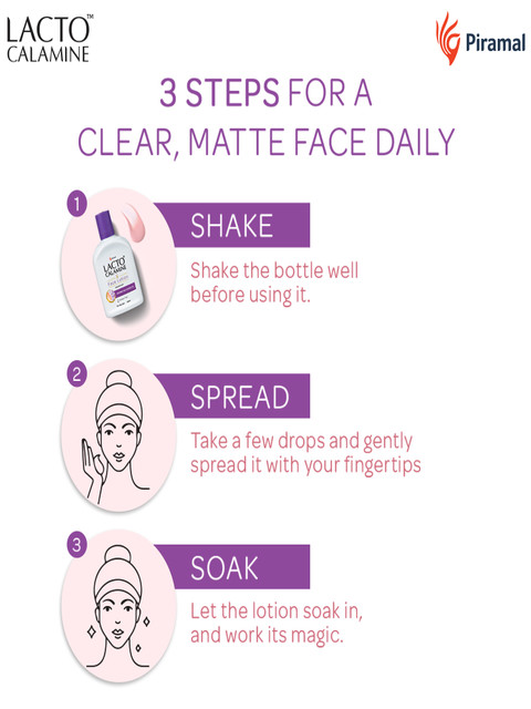 Lacto Calamine Kaolin Clay Daily Moisturizer Face Lotion For Oily Skin -120ml - Image 6