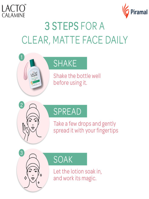 Lacto Calamine Daily Moisturizer Face Lotion For Combination To Normal Skin - 120 ml - Image 5