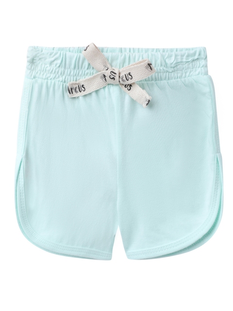 MiArcus Boys Pack of 3 Green & White Cotton Regular Shorts - Image 4
