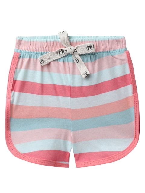 MiArcus Boys Pack of 3 Green & White Cotton Regular Shorts - Image 3