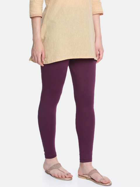 Dollar Missy Women Cotton Super Soft with Super Stretch Ankle Length Leggings - Image 2