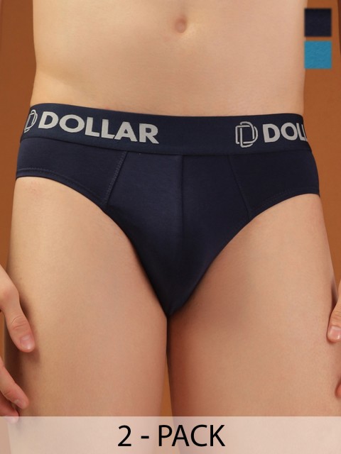 Dollar Bigboss Men Pack of 2 Shuffle Intellisoft Cotton Spandex Brief MBBR-16