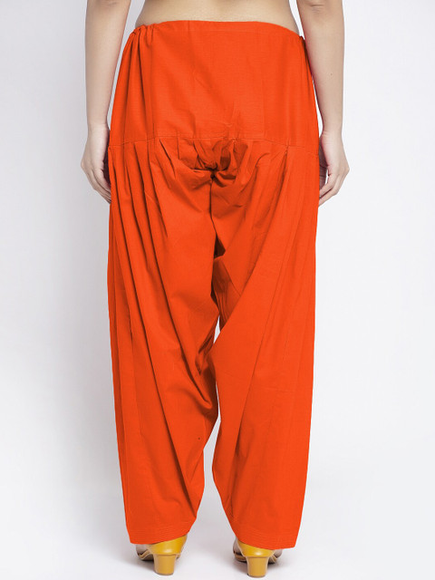 GRACIT Women Pack Of 2 Loose-Fit Cotton Salwars - Image 3