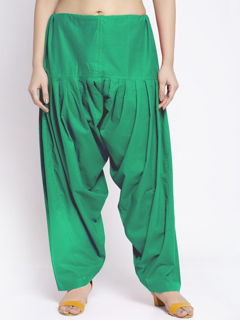 GRACIT Women Pack of 2 Solid Regular Fit Cotton Salwars - Image 2