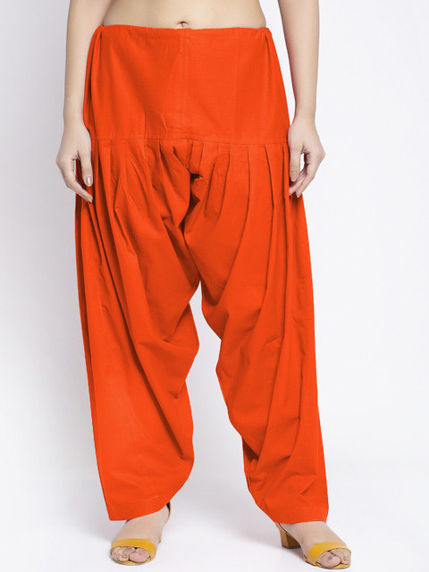 GRACIT Women Pack of 2 Solid Regular Fit Cotton Salwars - Image 2