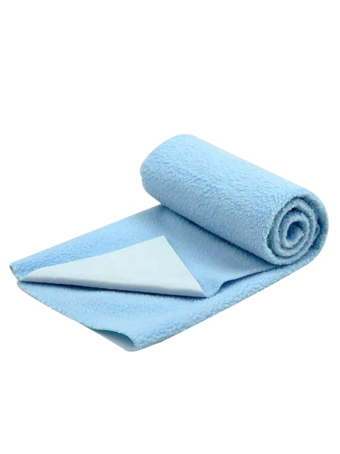 Moms Home Infants Kids Pack Of 2 Solid Waterproof Protector Dry Sheet - Image 3