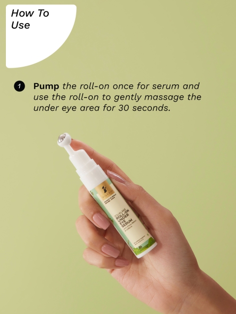 Pilgrim Under Eye Serum Roll-On Retinol & Caffeine for Dark Circles, Wrinkle & Puffiness - Image 5