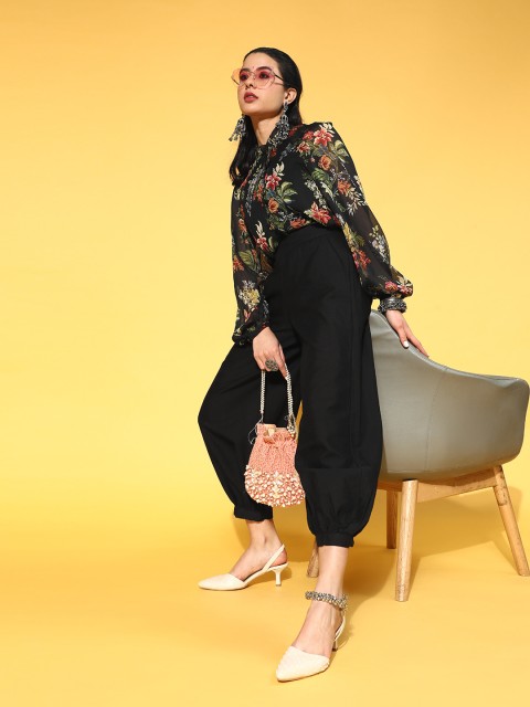 Juniper Solid Cotton Elevated Bottom Dhoti
