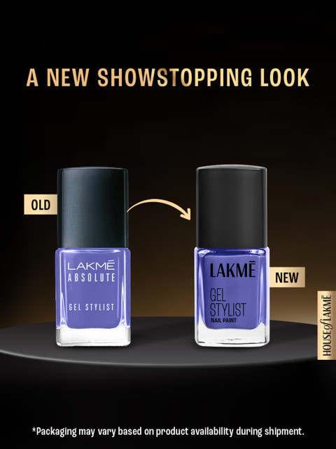 Lakme Absolute Gel Stylist Nail Color With High Gloss Finish 12ml - 97 Raisin - Image 6