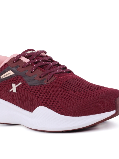 Sparx Women Maroon Mesh Running Non-Marking Shoes - Image 6