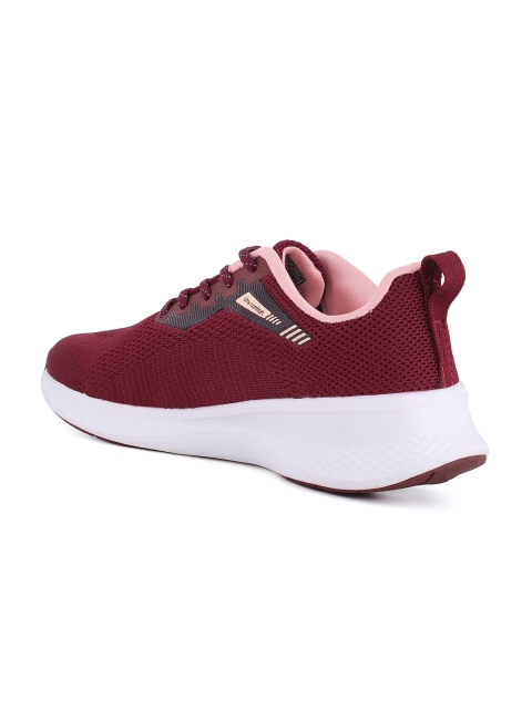 Sparx Women Maroon Mesh Running Non-Marking Shoes - Image 3