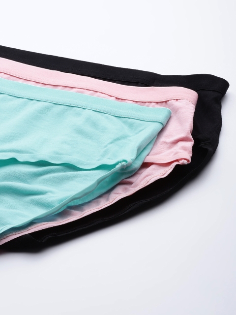 DressBerry Women Set of 3 Cotton Hipster Briefs DB-BRF-3PP-NEWP-001AH - Image 5