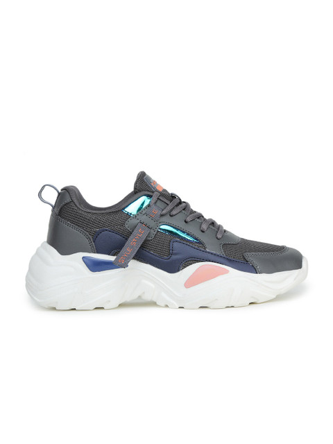 ABROS Women Grey Mesh Running Shoes - Image 4