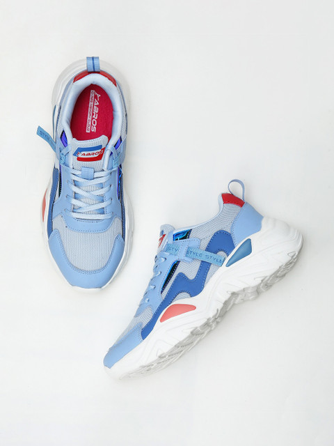 ABROS Women Blue Mesh Air Running Shoes - Image 6