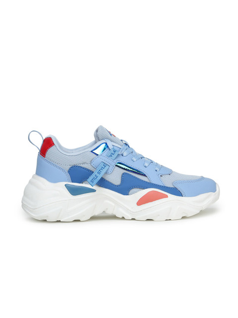ABROS Women Blue Mesh Air Running Shoes - Image 4