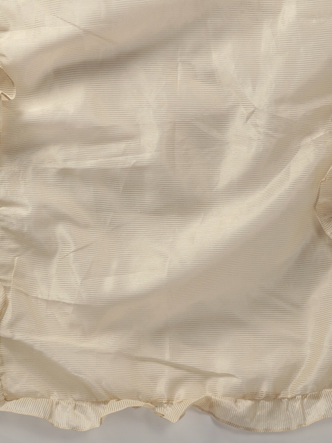 Indo Era Off White Art Silk Dupatta - Image 2