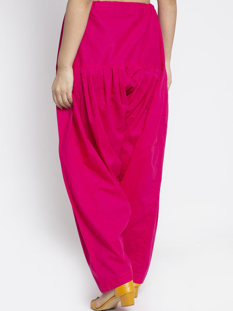 Jinfo Women Pack Of 2 Solid Cotton Salwar - Image 4