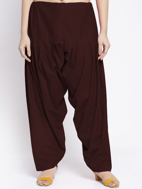 Jinfo Women Pack Of 2 Solid Cotton Salwar - Image 2